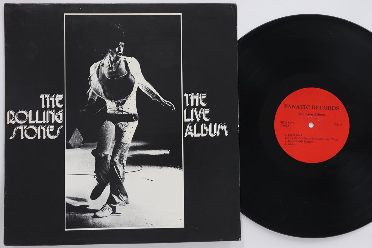 

LP Record ROLLING STONES - The Live Album 10001 Fanatic Records 1980 US Rock Used