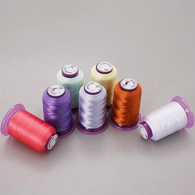 36 Farben Polyester 120D Nähgarn Textilvorhänge Bunte Stickgarn Set