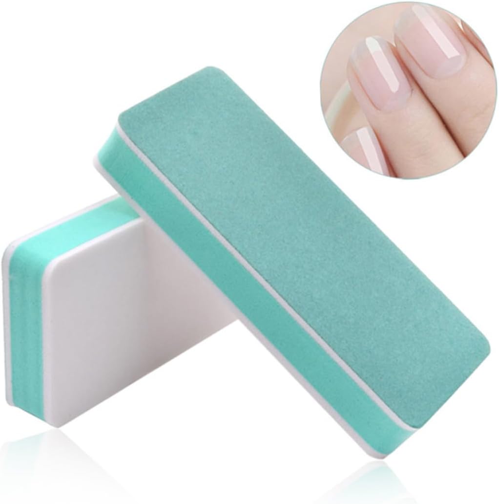

1-50 шт. блоков для полировки ногтей, для натуральных акриловых ногтей, полировщик для ногтей, пилка для полировки, ювелирные изделия, полировальные пластины, инструменты, зернистость 1000/4000 1pcs зелёный
