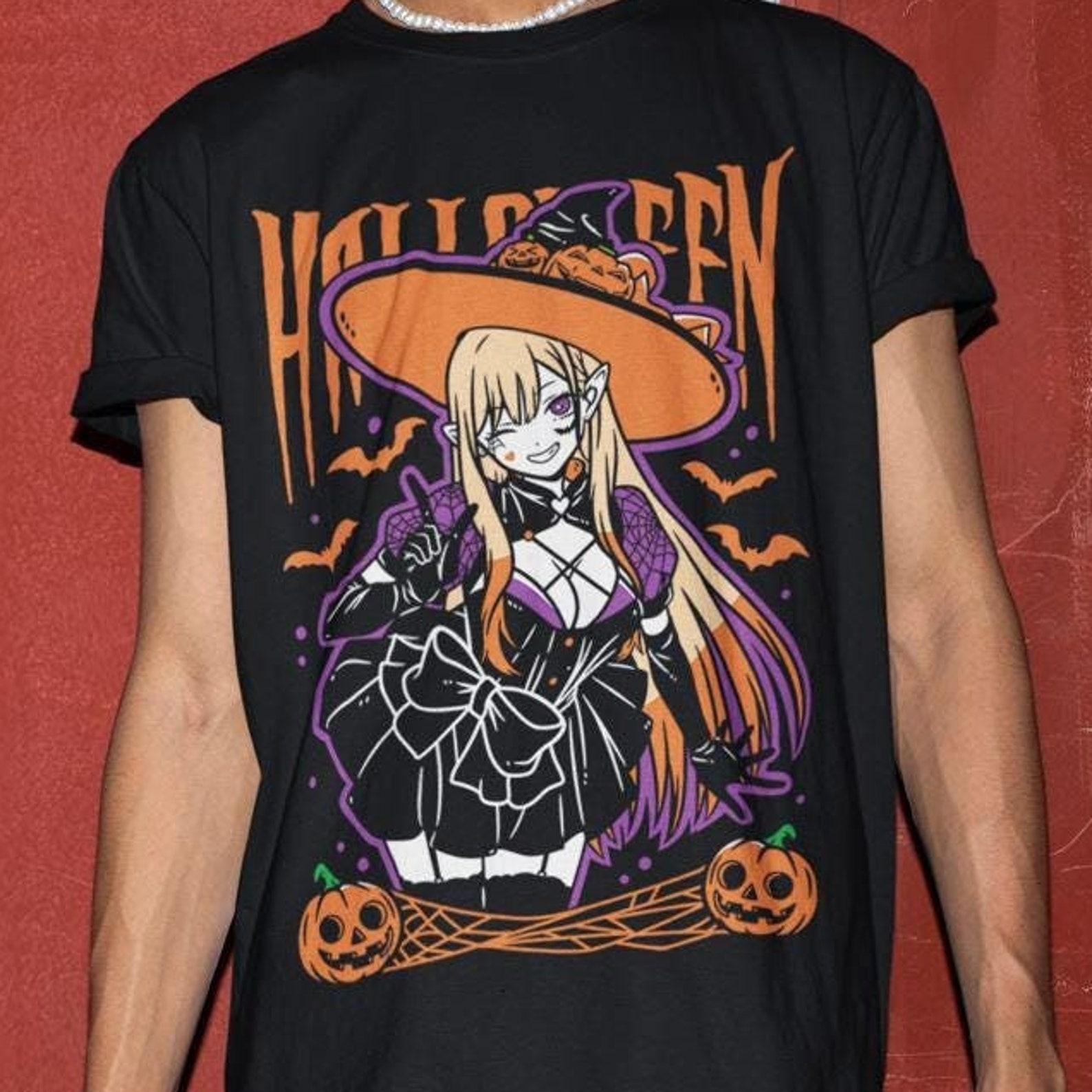 Unisex My Cosplay Darling Anime T shirt, Marin Manga Waifu Graphic Tee Shirt M