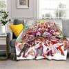 Weihnachten Sexy Schönheit Geschenk Weiche Plüsch Sofa Bett Werfen Cartoon Picknick Decken Moderne Flanell Decke Abdeckung Bettdecke Geschenk