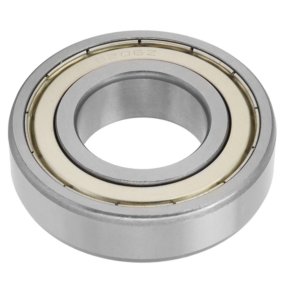 1pcs Metal Double Shielded Deep Groove Ball Bearings 30*62*16mm(6206zz)
