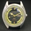 JAPAN VINTAGE CITIZEN AUTOMATIC 8200 MENS BLACK COLOR DIAL WATCH a702778-1 R210-a702778