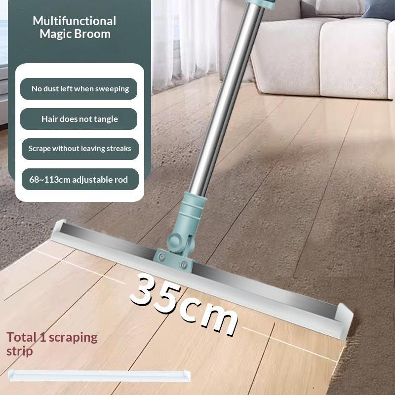Silicone Wiper Squeegee Window Washing Multifunctional Household Home Floor Glass Scraper Hand-Push Mirror Cleaning Tools