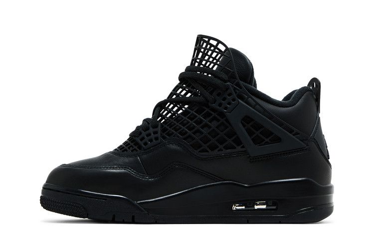 Jordan 4 Retro Net Black (Women's)