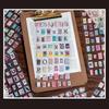 W89C Letter and Number Sticker Decorative Journaling Sticker For Notebook Journaling