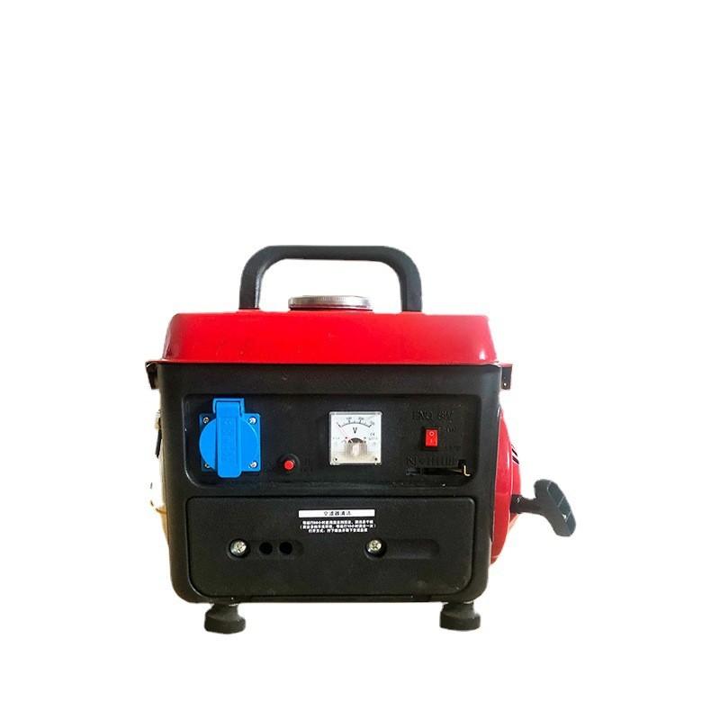 650W Household Small Gasoline Generator Portable 220V Low Noise Mini Fixed Frequency Generator