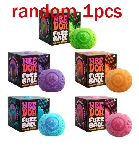 

Кавайная Мягкая Игрушка-Антистресс Nee Doh Fuzz Ball, Мягкий Пушистый Сжимаемый Мячик, Портативный Офисный Расслабляющий Подарок