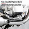 Aluminum Alloy Motorcycle Exhaust Heat Shield  for Harley Cruiser Bobber Chopper Modified Exhaust