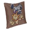 Sundrop And Moondrop Throw Pillows Case Living Room Decoration FNAF Security Breach Outdoor Cushions Cover Square Pillowcase