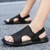 Summer New Men Sandals Fashion Comfortable Men Slippers Non-slip Outdoor Beach Shoes Lightweight Soft Men Walking Shoe Sandalias