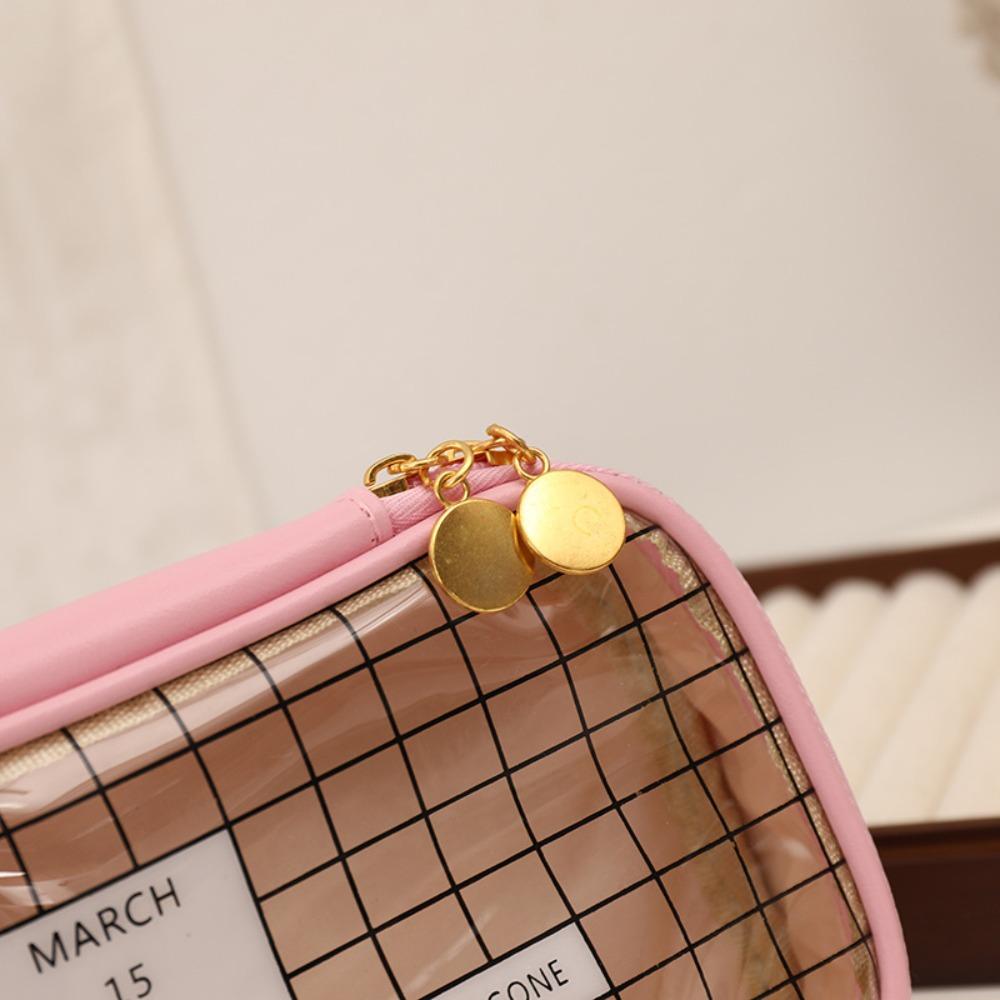 Printed Student Korean Style Children Pencil Pouch Stationery Bag Pen Bag Desktop Storage Bags