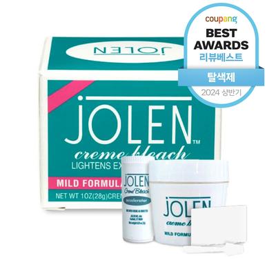 Jolene Cream Bleach Mild Decolorizer, 35g, 1 Unit