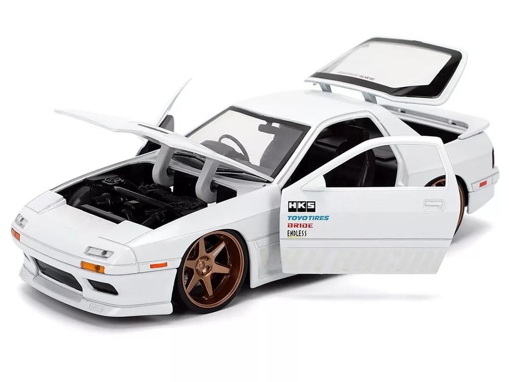JADA TOYS Mazda FC3S 1985 White JDM Tuners 35955 1/24 RX-7 [Item]