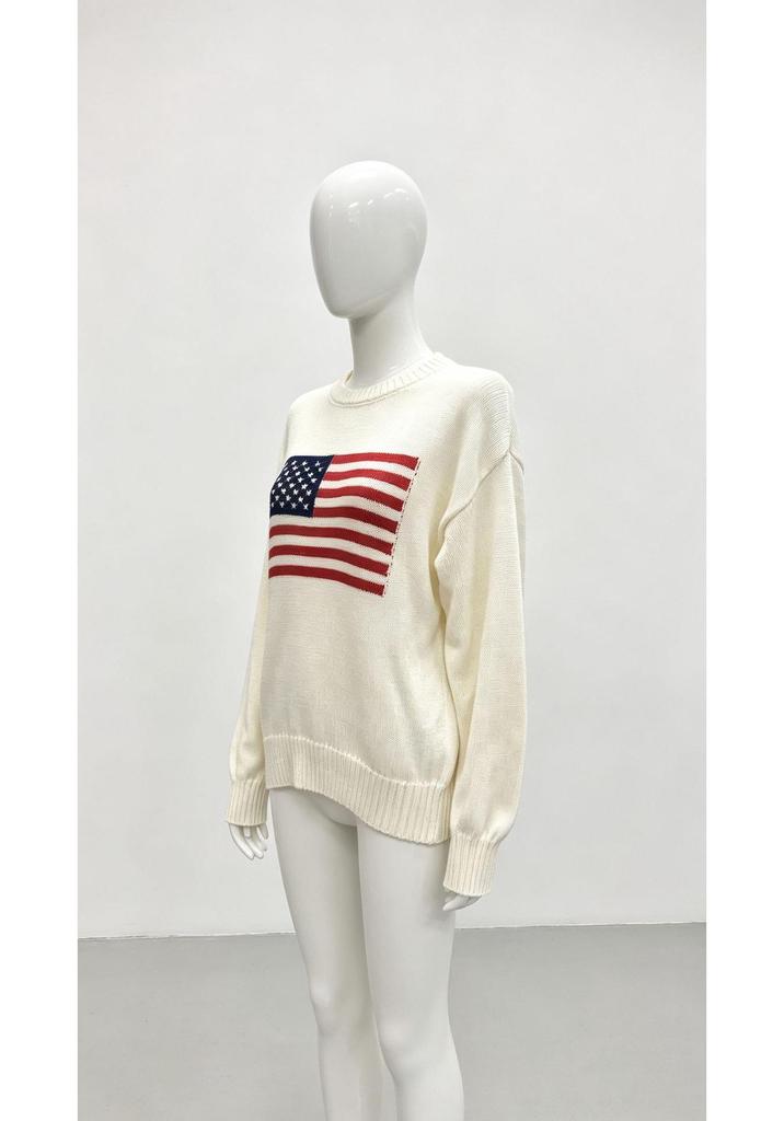 2025 Autumn/Winter Cross-Border Women's Loose Knit Sweater for Easter & Independence Day