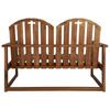 Garden Bench, 110 Cm, Solid Acacia Wood