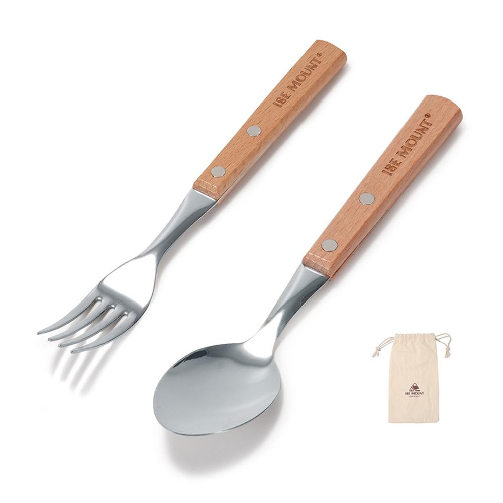 Wooden Handle Eating Utensils Set Stainless Steel Cutlery Set Cutlery Utensils Set for Home Kitchen Dining & Special Occasions