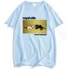 Royel Otis Sweet Hallelujah Tee Short Sleeve Summer Cotton T-shirt O-neck Fashion Graphic Printing Clothing Unisex Tops