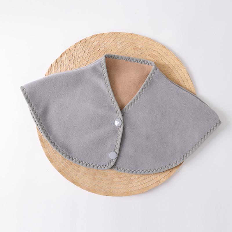 Warm Velvet Neck and Shoulder Wrap for Elderly – Cold-Proof Scarf for Men & Women