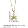 Butterfly Shape Pendant Necklace for Women Golden Stainless Steel Clavicle Chain Wedding Party Daily Wear Jewelry Accessories