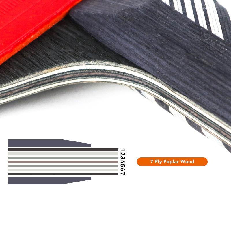 High Quality 2 Ping Pong Paddles 3 Balls 1 Net Table Tennis Set Hard Bag for Sale