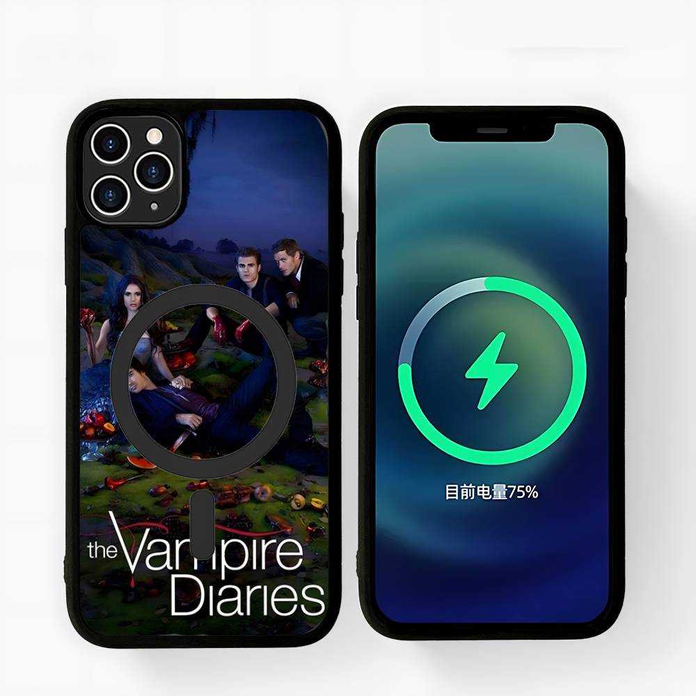 The Vampire D-Diaries Phone Case Magsafe Magnetic Phone Case For IPhone 17 16 Pro Max 15 Plus 14 13 12 11 Cover
