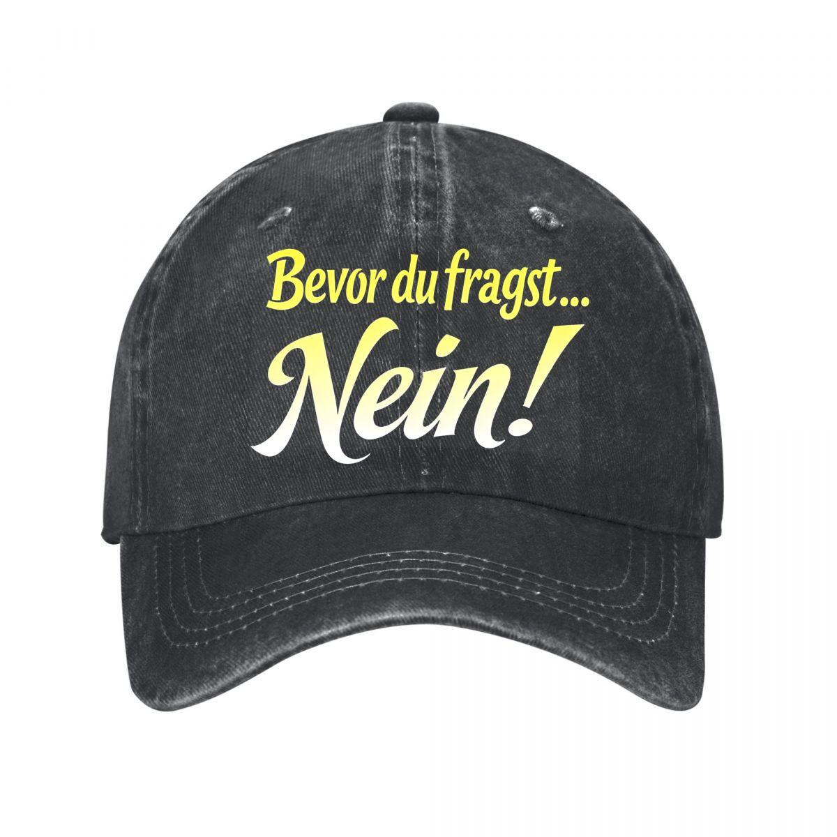 Vintage Distressed GerUnisex Slogan Baseball Cap Washed Baseball Cap Adjustable
