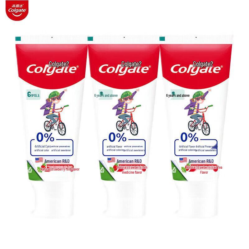 Colgate Kids Fluoride Toothpaste, Strawberry Mint
