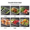 Dianrui'en 304 Stainless Steel Rectangular Deep Plate, 32cm