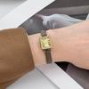 Roman Retro Small Exquisite Square Student Watch Women'S Simple Temperament Belt Quartz Watch