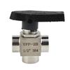 304 Stainless Steel Ball Valve G1/2 G1/4 High Pressure