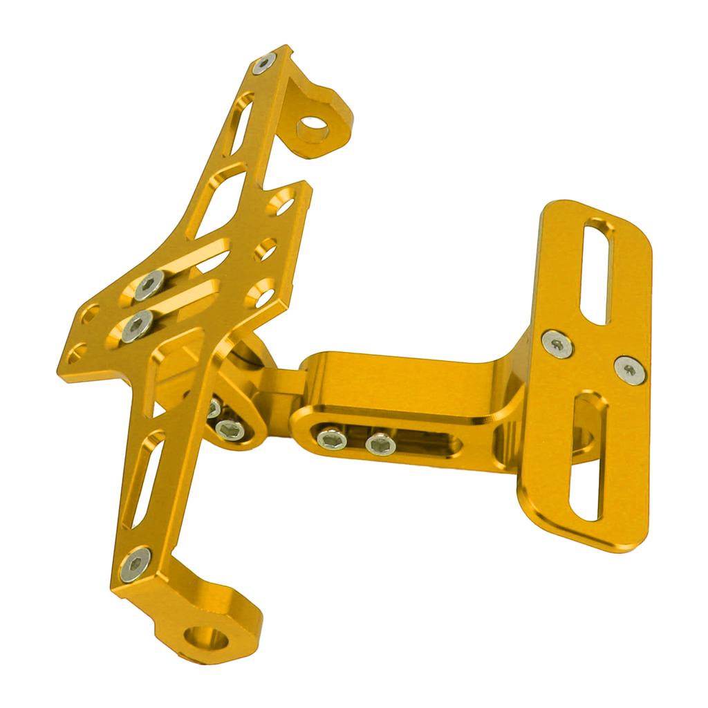 Motorcycle License Plate Bracket CNC Aluminium Alloy Motorcycle License Plate Holder