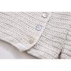 Kaslead New Arrival Women's Clothing Fashion Style Fashion Vacation Style Lapel Long Sleeves Knitting Tops 3991108