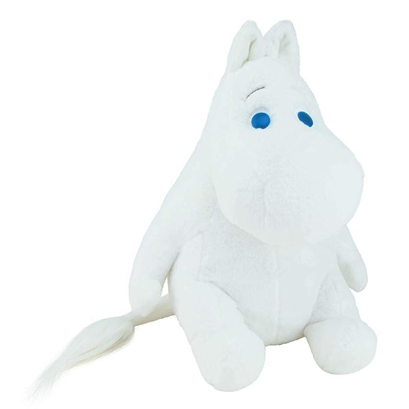 Sekiguchi Moomin Marshmallow Plush Toy, Moomin, Medium