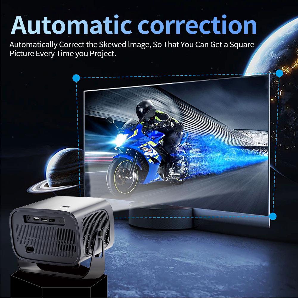 Bluetooth Home HD Mini Projector A10PLU, 720P Portable