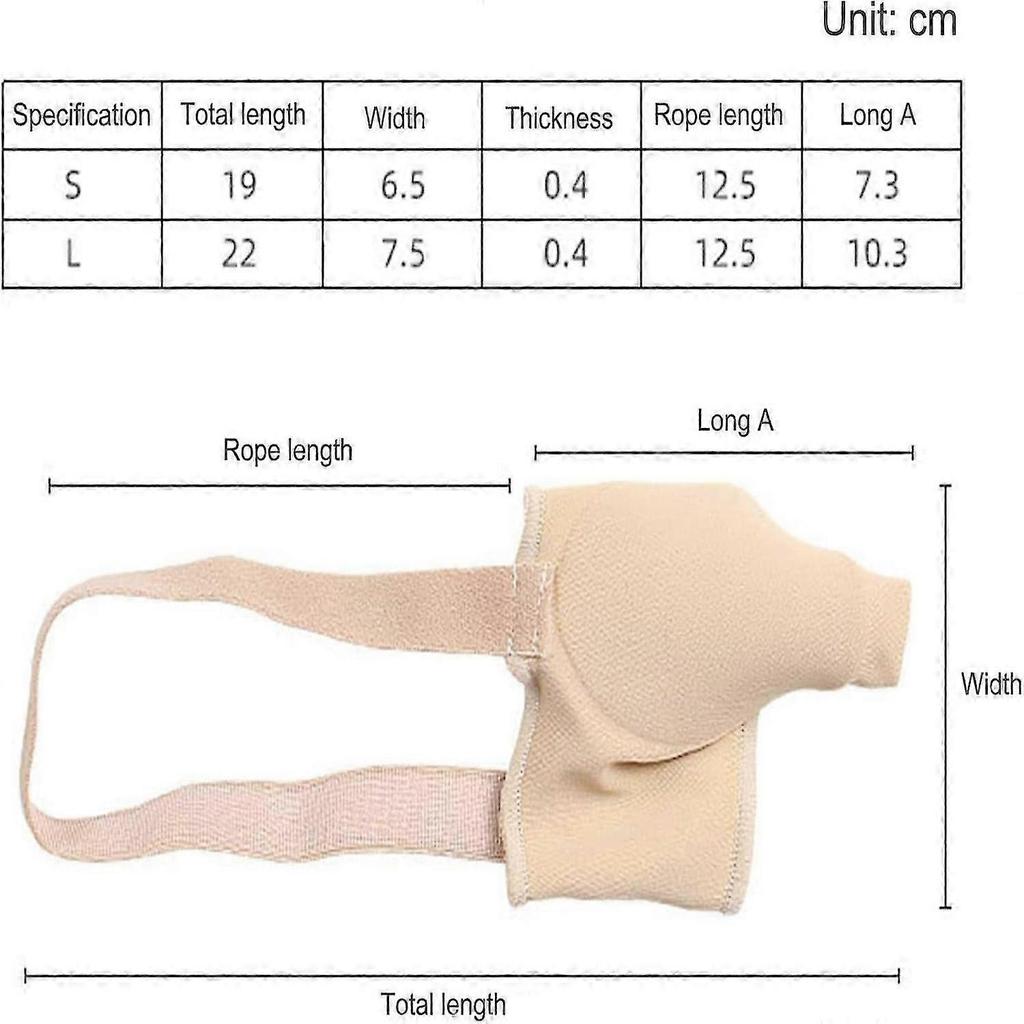 Bunionette Corrector and Pinky Toe Straightener with NonSlip Strap for Pain Relief and Toe Alignment