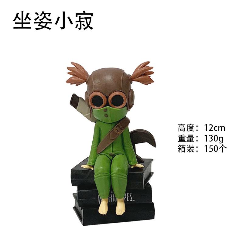 Hot Game Gk Little Nightmares Anime Figurine Six Figure Mono Action Figure Anime Game Pvc Action Figure Collectible Model Doll