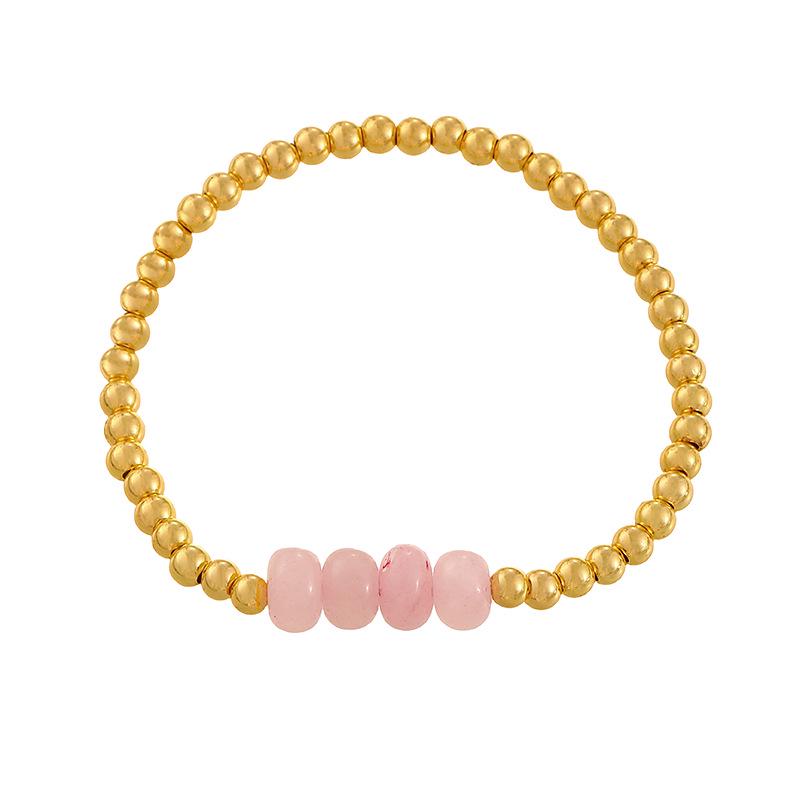 Colorful Natural Stone Beaded Bracelet - New Fashion Design, Multiple Piece Options