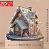 Charming 2D Ornaments - Versatile Holiday Gifts for Bedroom & Office Decor