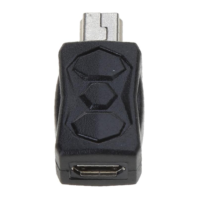 USB2.0 Adapter Micro/Mini Stecker Buchse Konverter Anschluss USB Ladeadapter für Computer Tablet PC Mobiltelefone