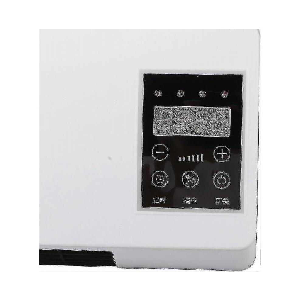 Taşınabilir Klima, Uzaktan Kumandalı 2000w Duvara Monte, Dijital Ekran, Geniş Kapsama Alanı (İngiltere Fişi 220v)