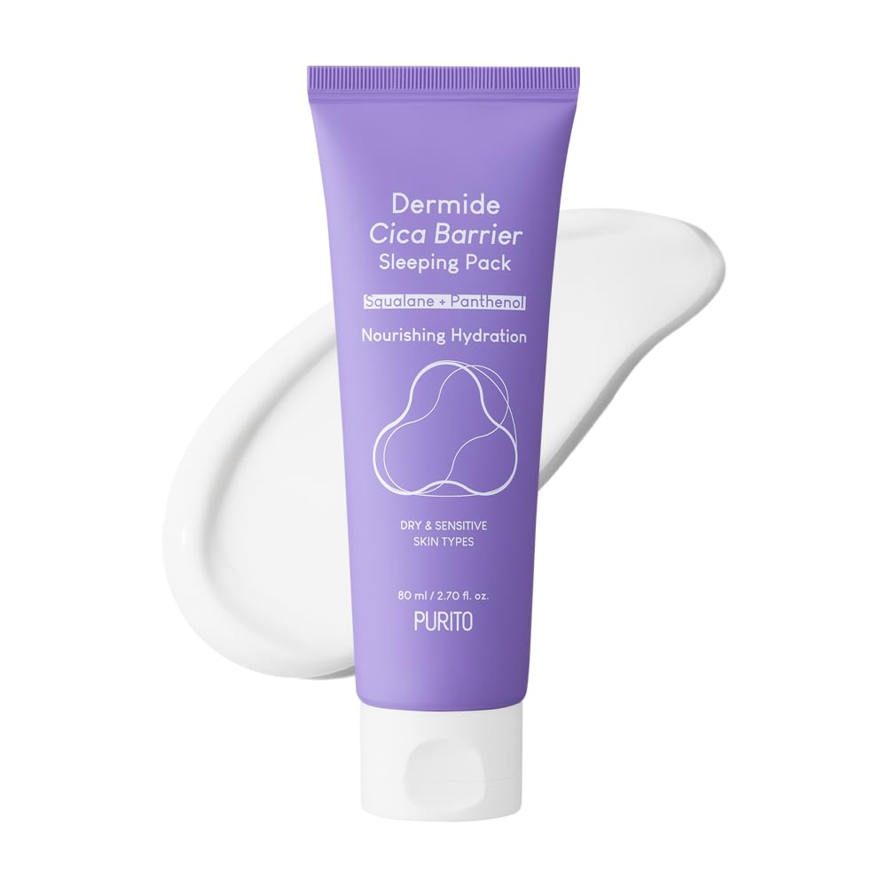 Purito Dermide Cica Barrier Zestaw do spania 80ml