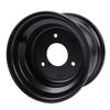 16x8-7 ATV Wheel Hub 3 Holes 7 Inch Replacement Wheel Rim Compatible with Kazuma Quad ATV Go Kart UTV 125cc 150cc Off Road Tire