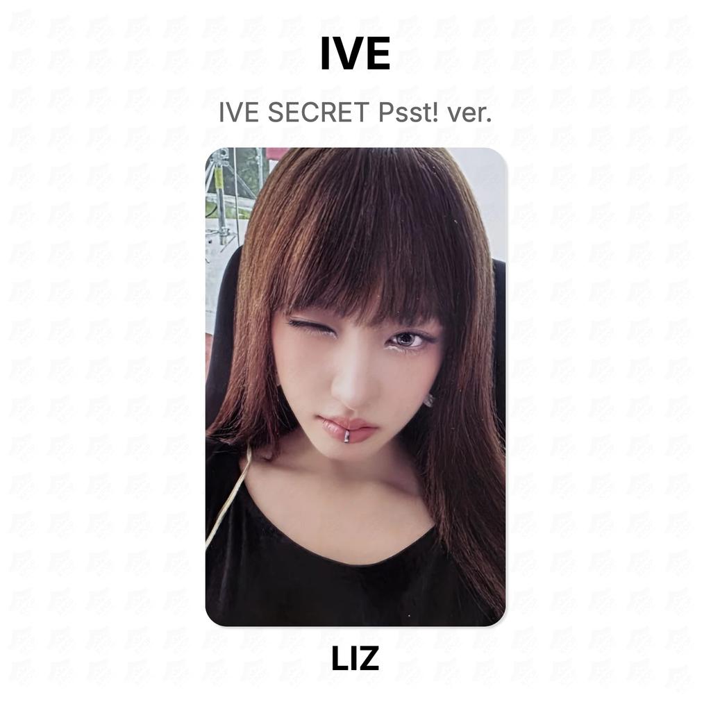 IVE SECRET Psst! ver. Official Photocard