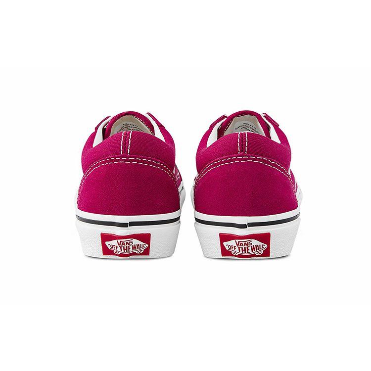 Vans Old Skool Canvas Low Top Kids Skate Shoes Kids Sneakers Magenta VN0A4BUU2NE