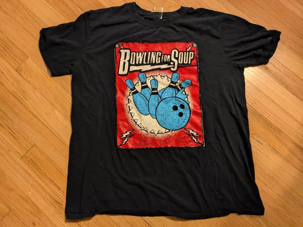 Bowling For Soup Band Bowling Reprinted T Shirt Full Size S5xl