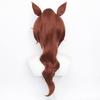 NoryNick Tokai Teio Cosplay Wig with Wig Ears and Tail Net,