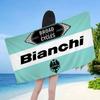 Stue Teppe Bianchi Cykel Mikrofiber Tæppe Hurtigtørrende Strandhåndklæder Overdimensioneret Superabsorberende Poolhåndklæde Tæppe