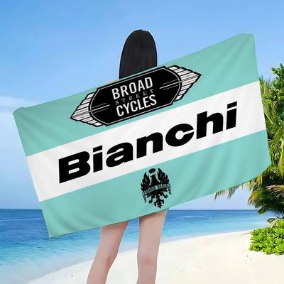 Living Room Carpet Bianchi Bike Microfiber Blanket Quick Drying Beach Towels Oversized Super Absorbent Pool Towel Blanket