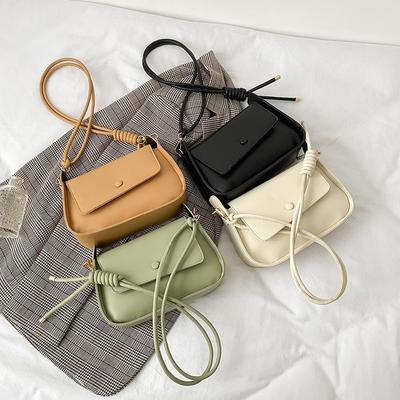 2022 neue kleine PU Leder Crossbody Sling Taschen frauen Handtasche Luxus Marke Unterarm Schulter Seite Tasche Damen